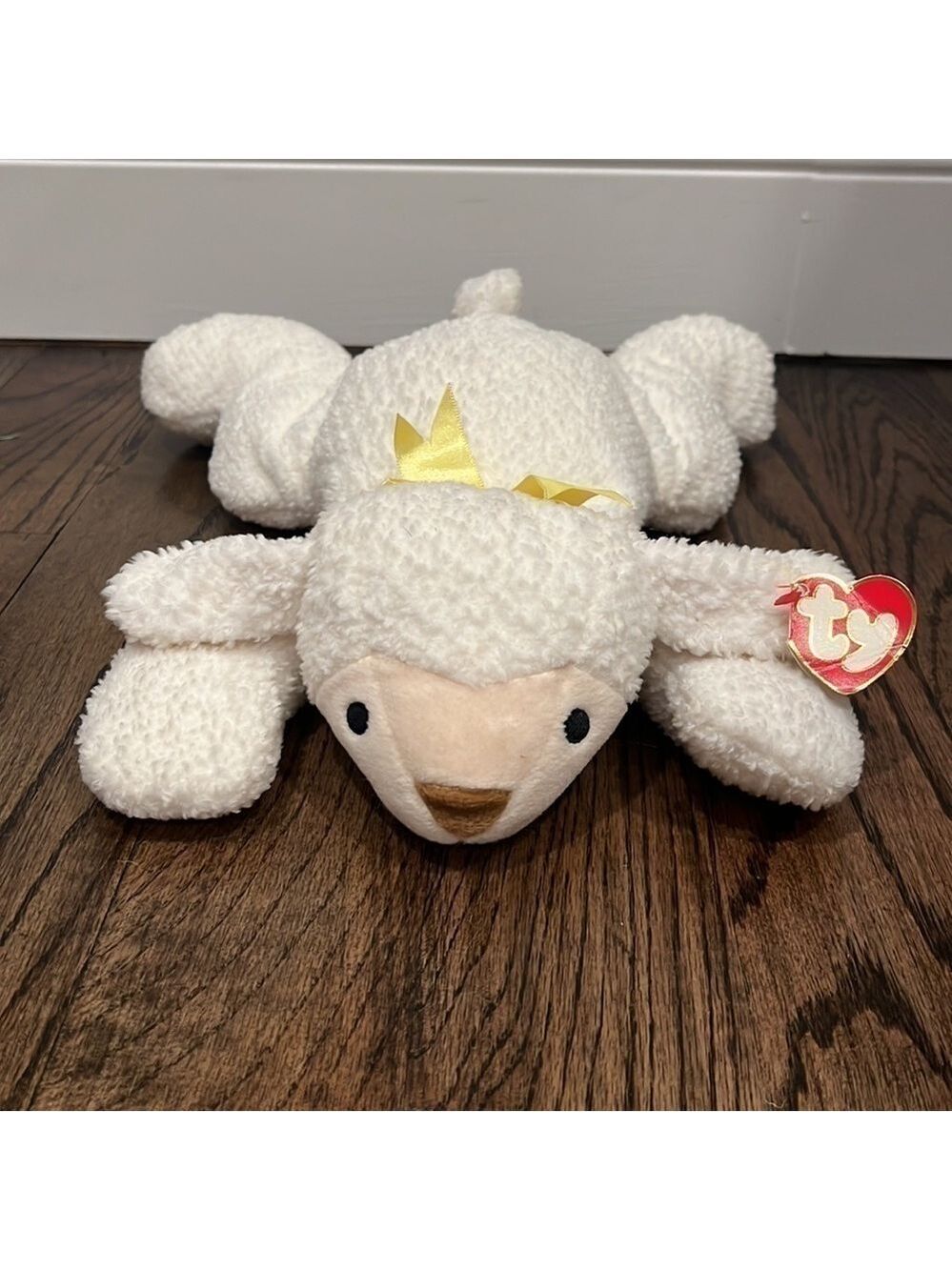 Ty Beanie Babies Baby Pillow Pal Baba Lamb Rare Vintage Collectible Plushie Cute